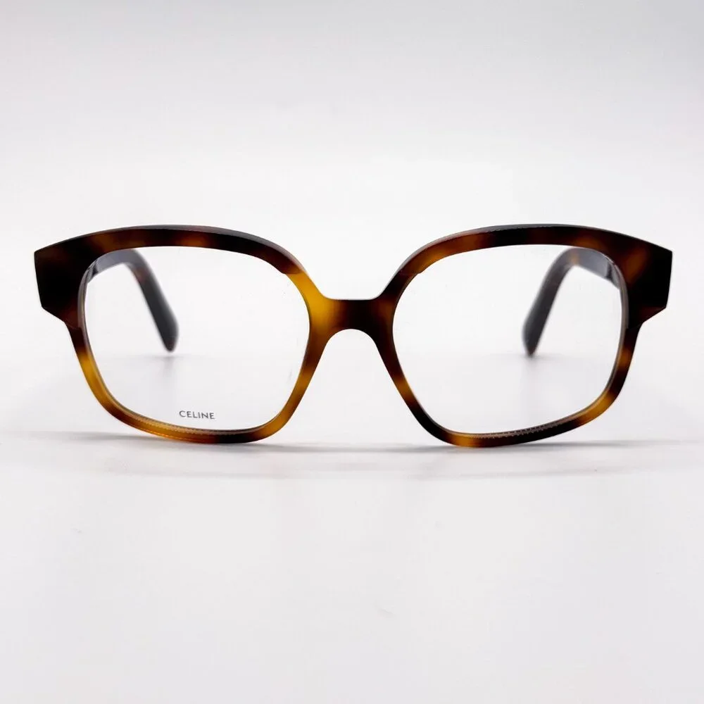 NEW CELINE CL50074I 053 HAVANA WOMEN EYEGLASSES CELINE - Picture 3 of 10